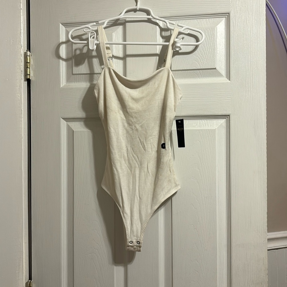 White Hollister Bodysuit